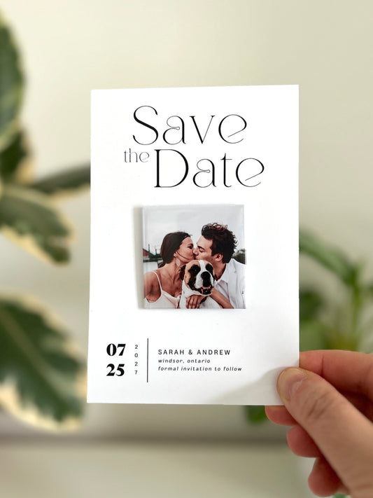 Photo Save the Date Magnets