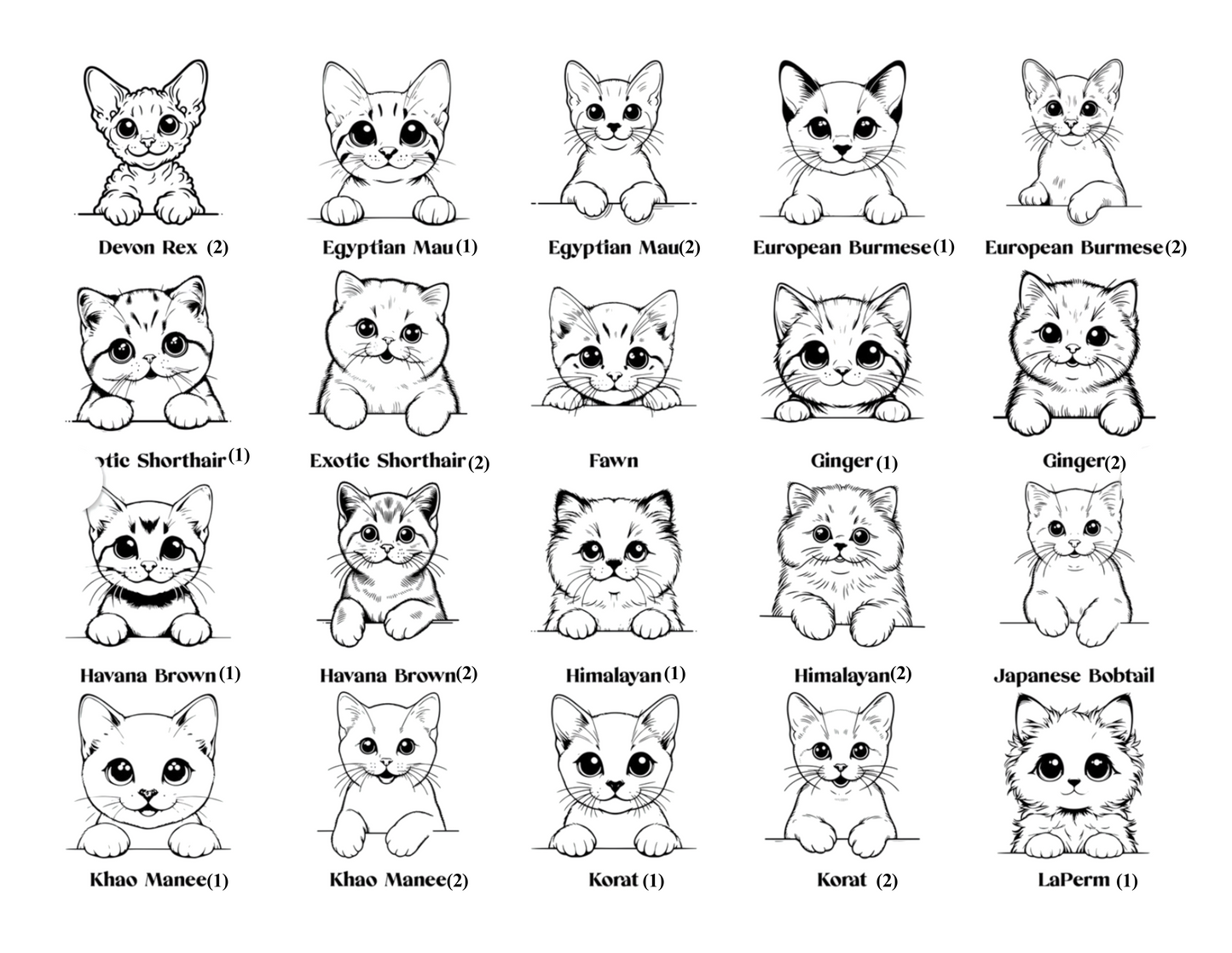 Custom Dog/Cat Breed Magnets