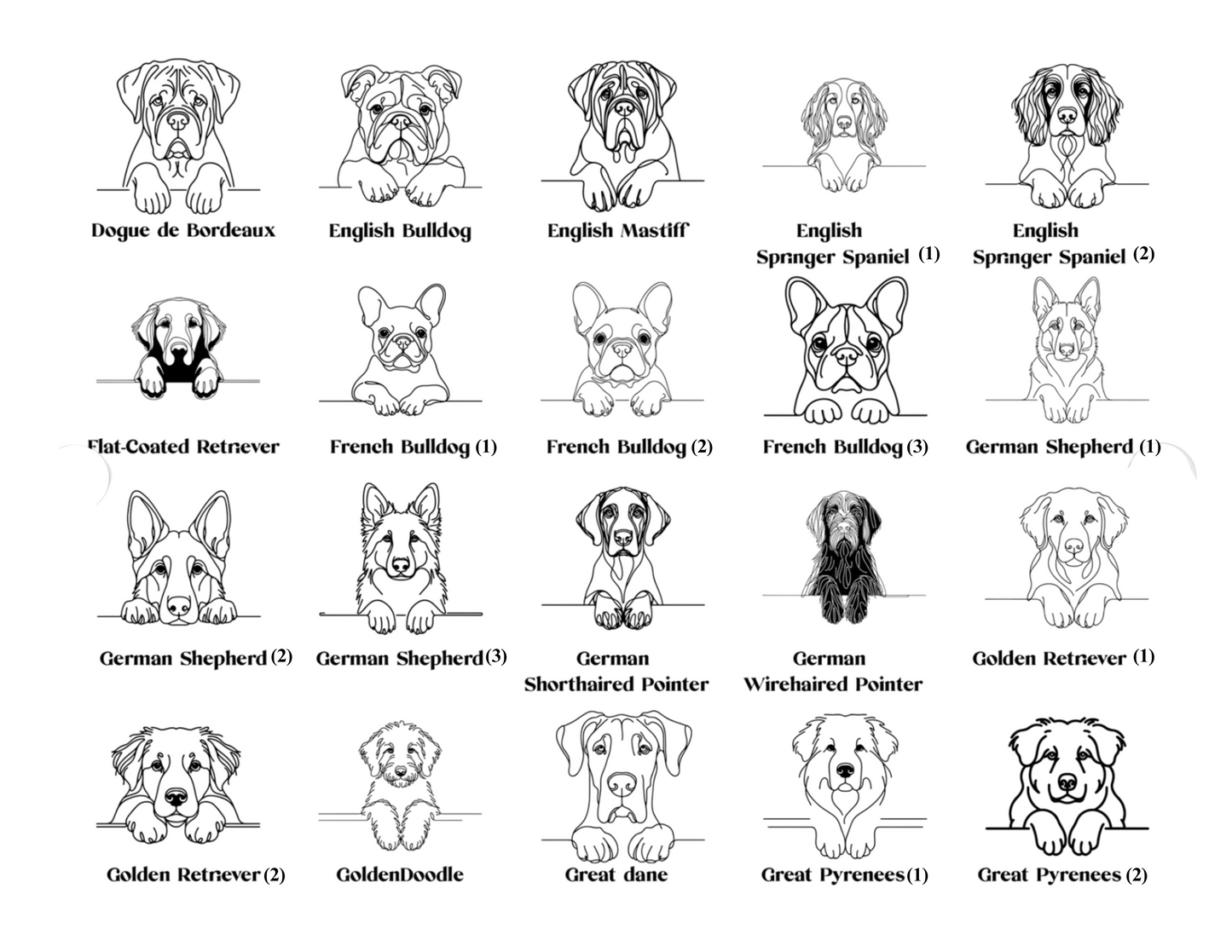 Custom Dog/Cat Breed Magnets