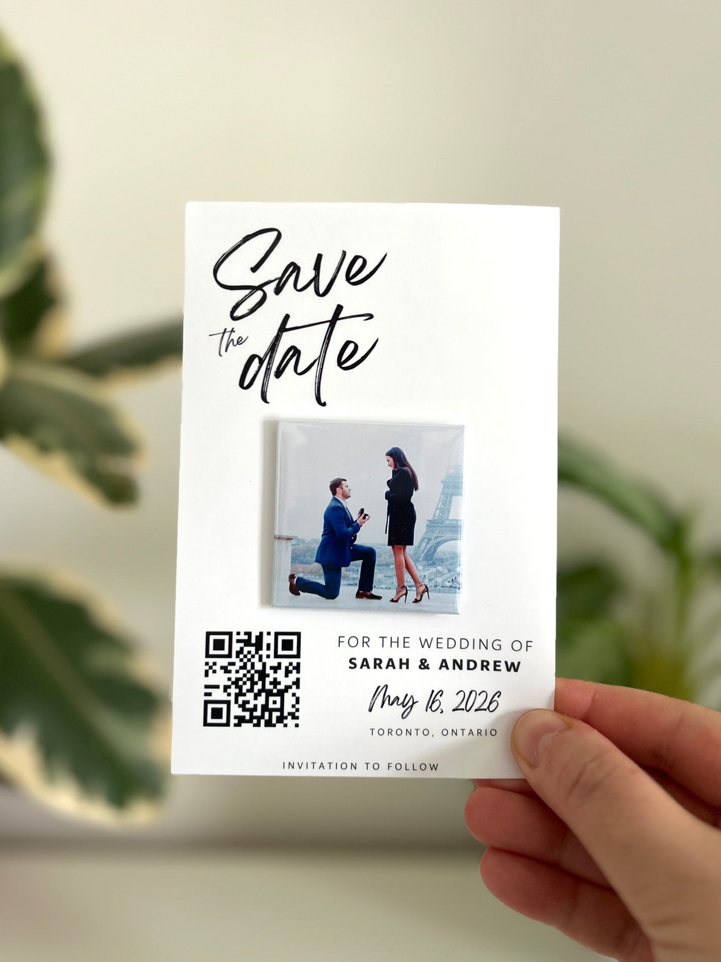 Photo Save the Date Magnets
