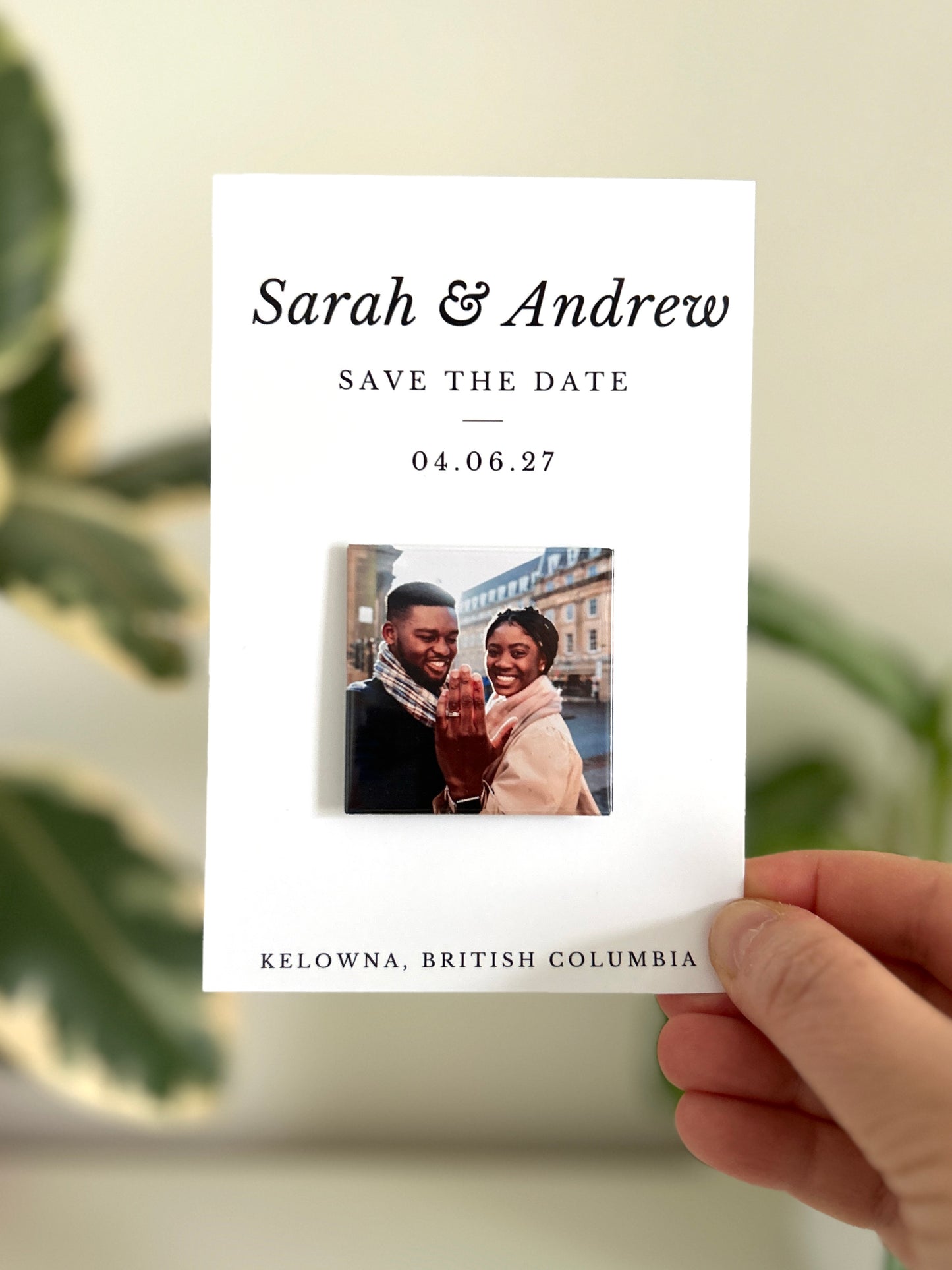 Photo Save the Date Magnets
