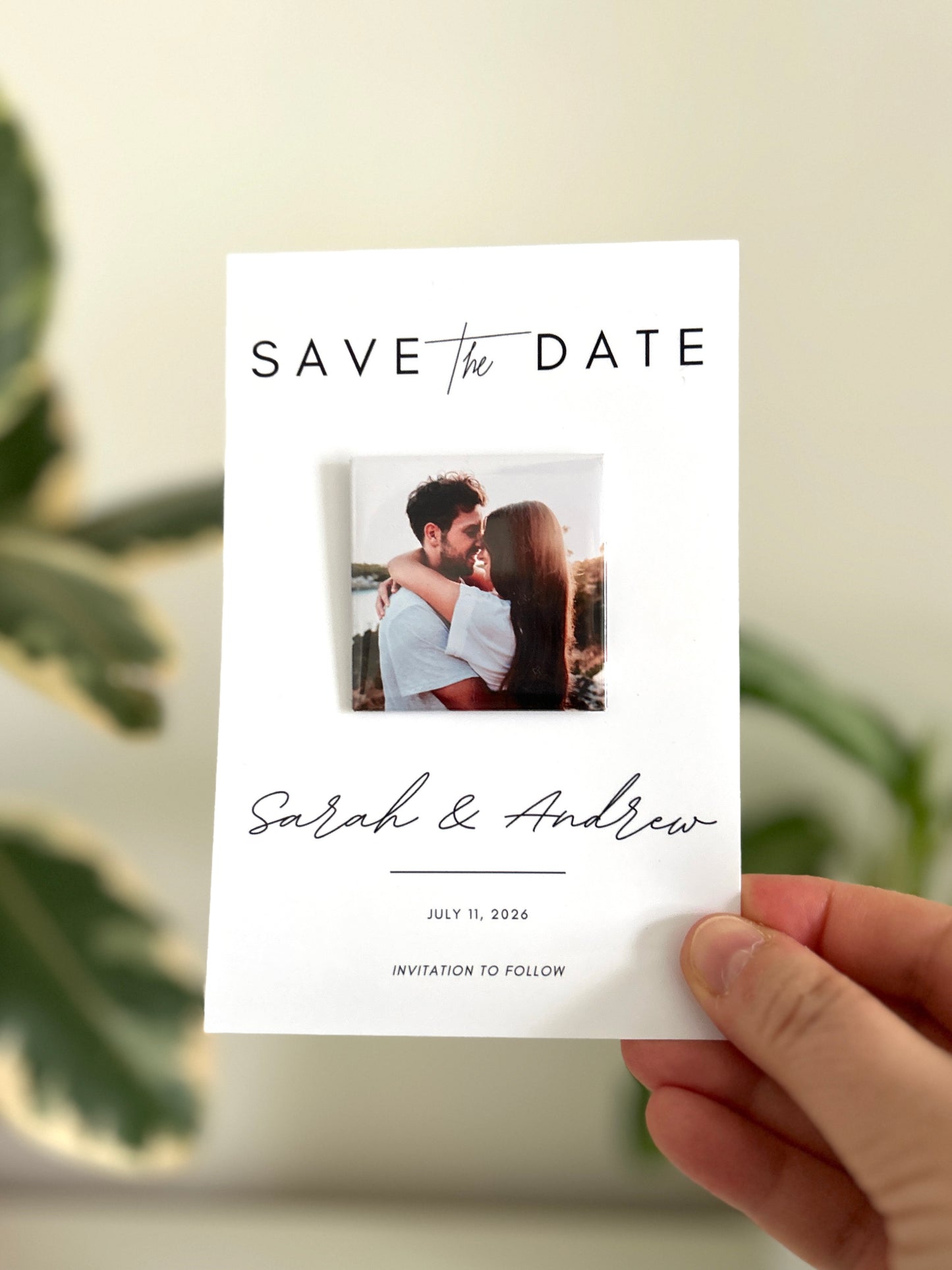 Photo Save the Date Magnets