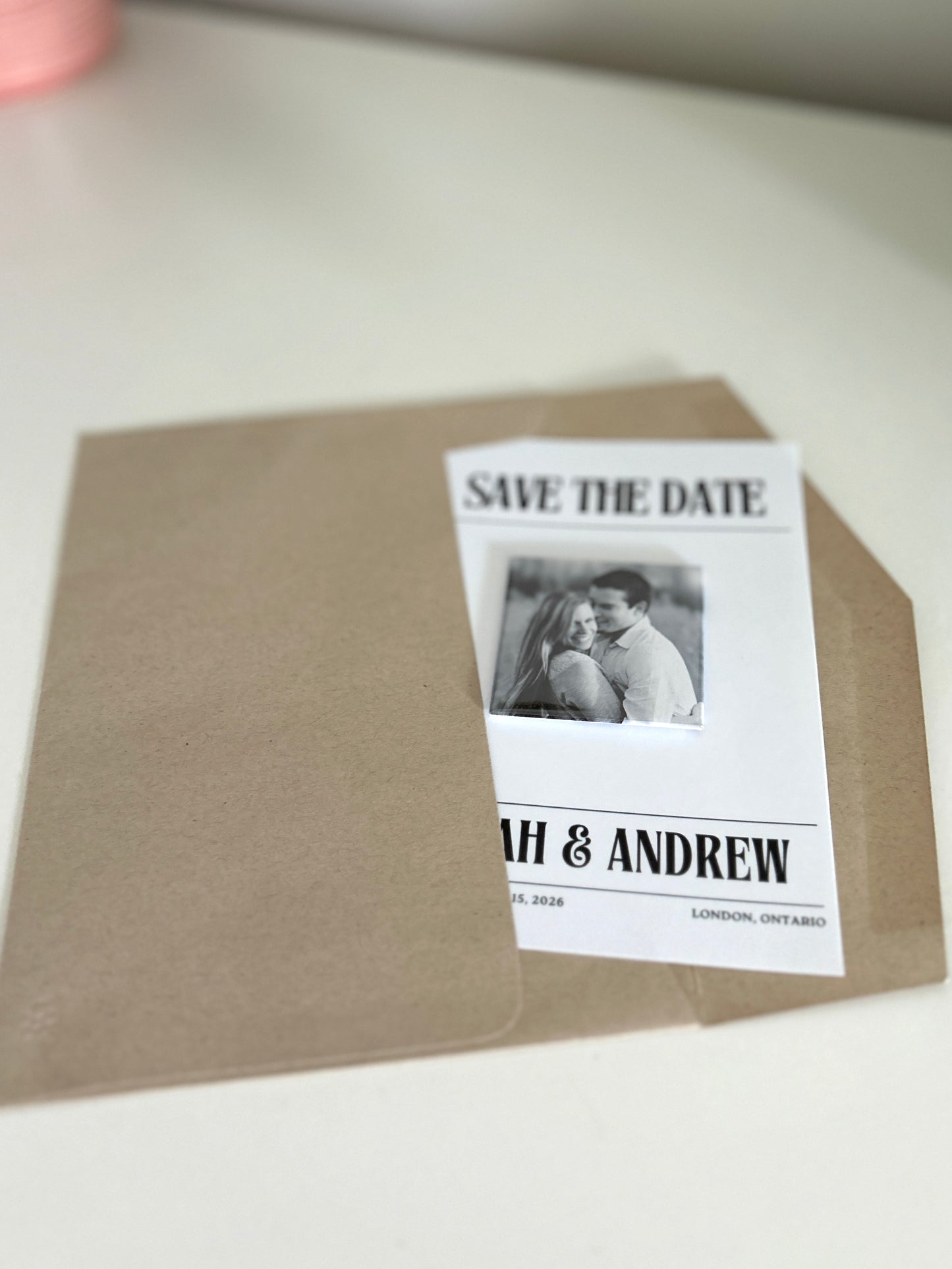 Photo Save the Date Magnets