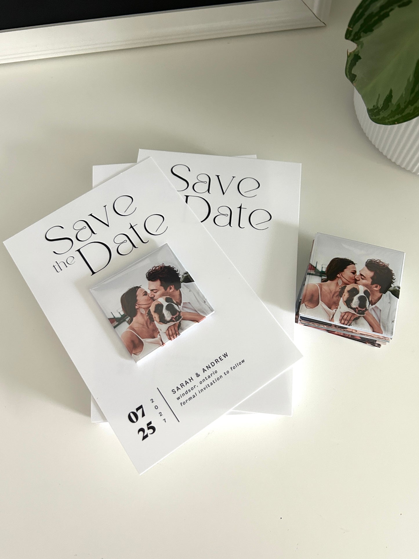 Photo Save the Date Magnets