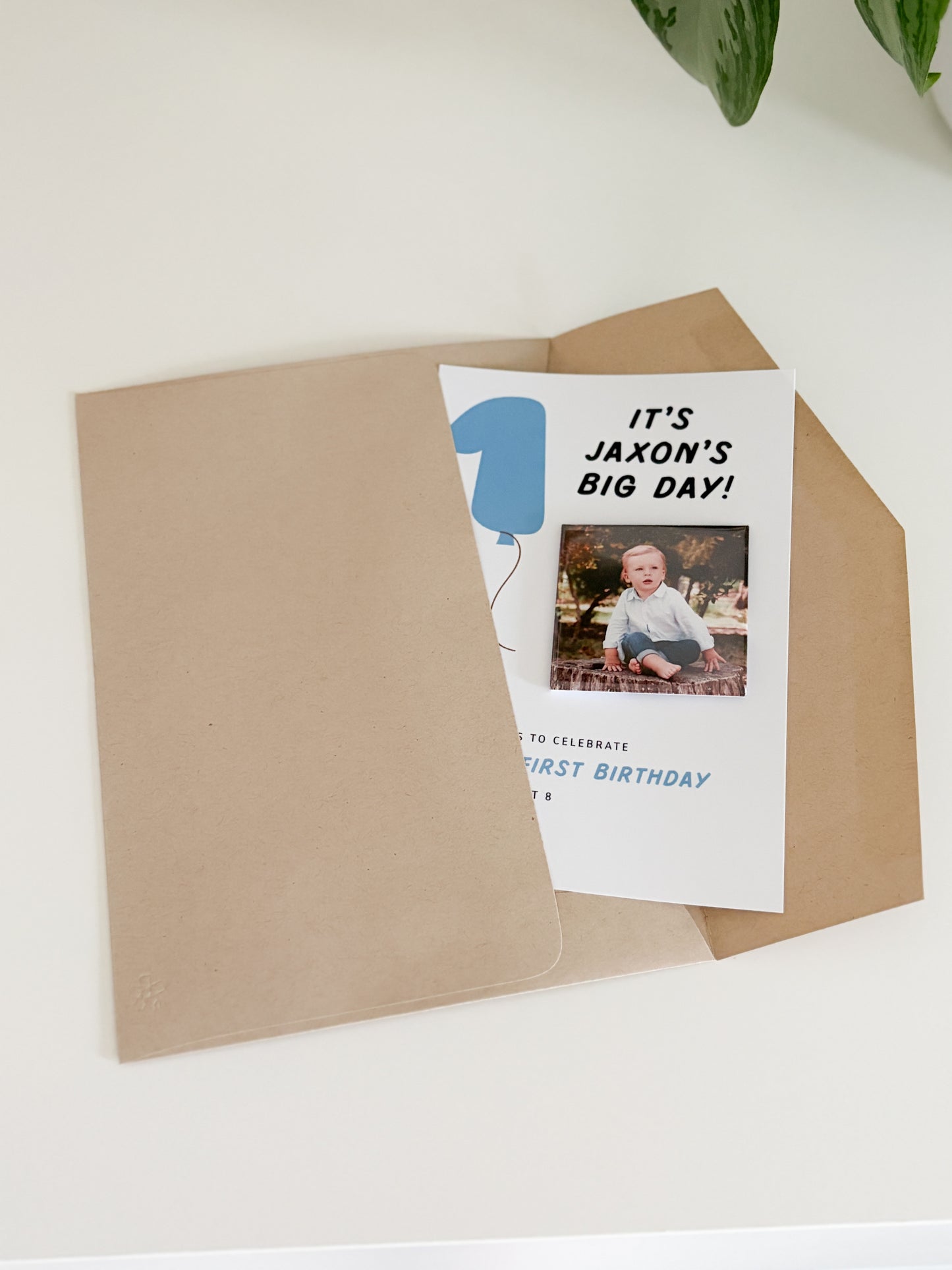 Baby Announcement & First Birthday Magnets