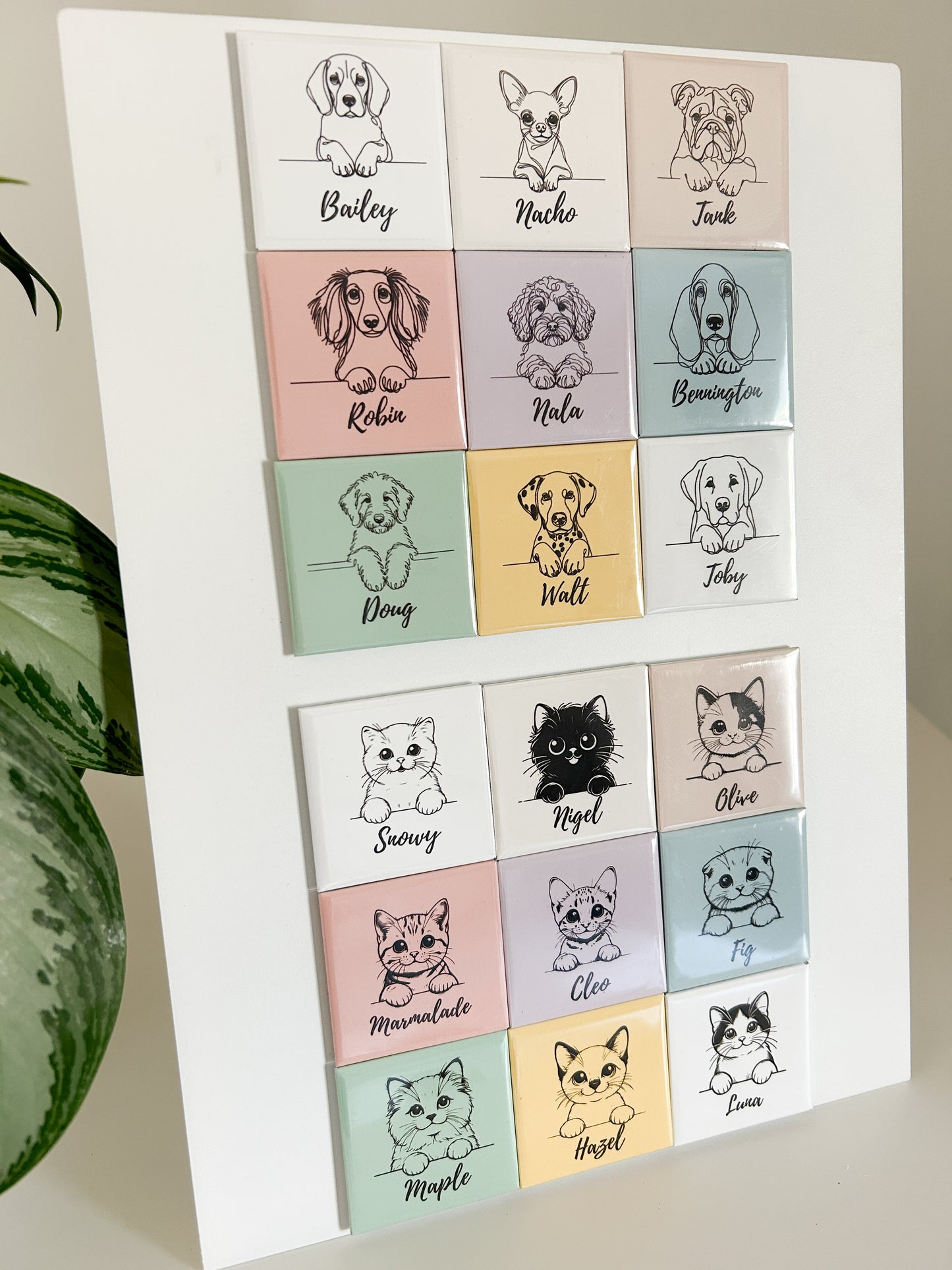 Custom Dog/Cat Breed Magnets