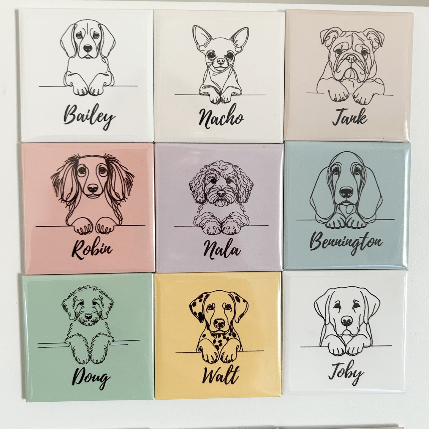 Custom Dog/Cat Breed Magnets