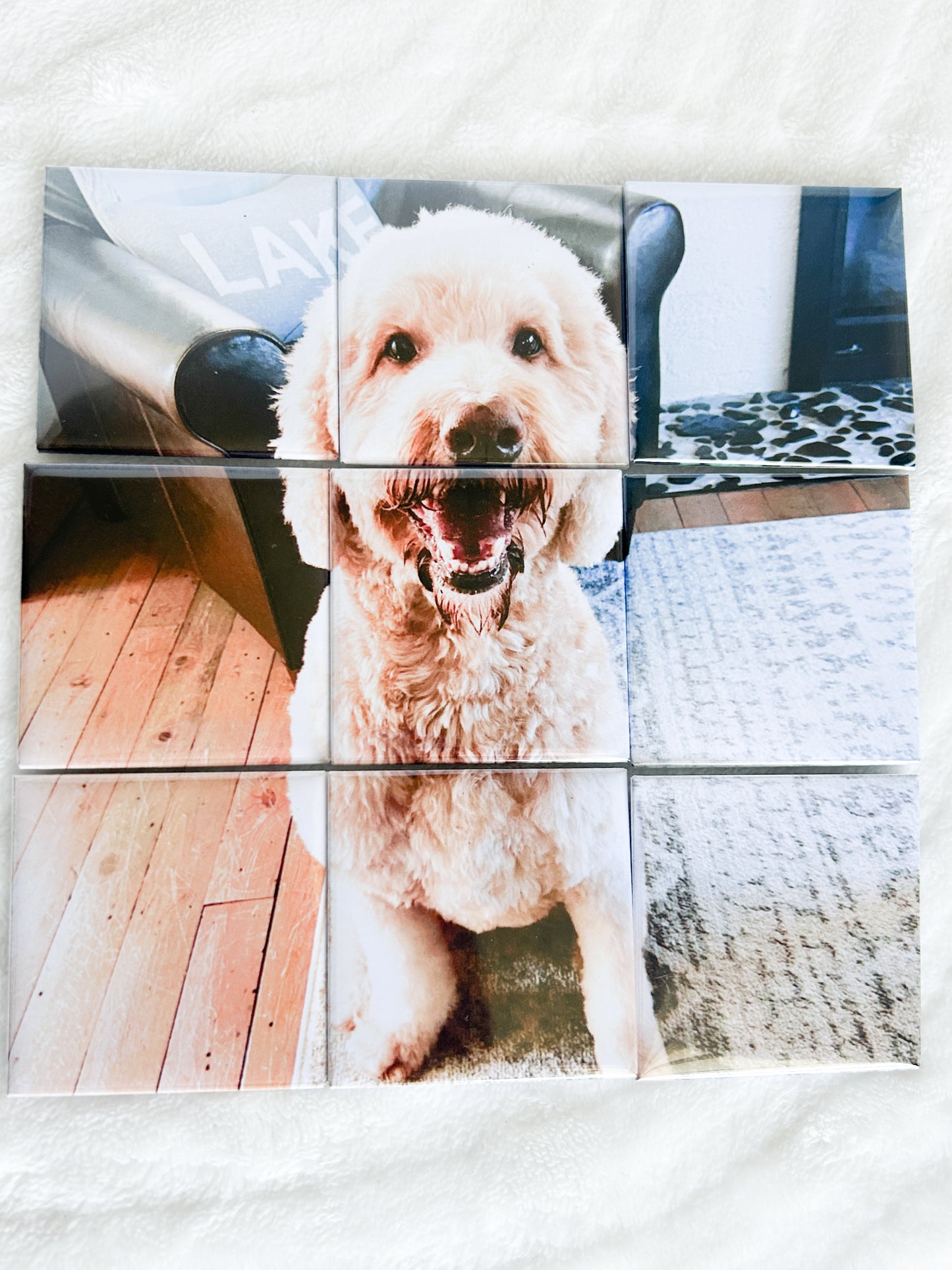 Custom Photo Puzzle Magnets