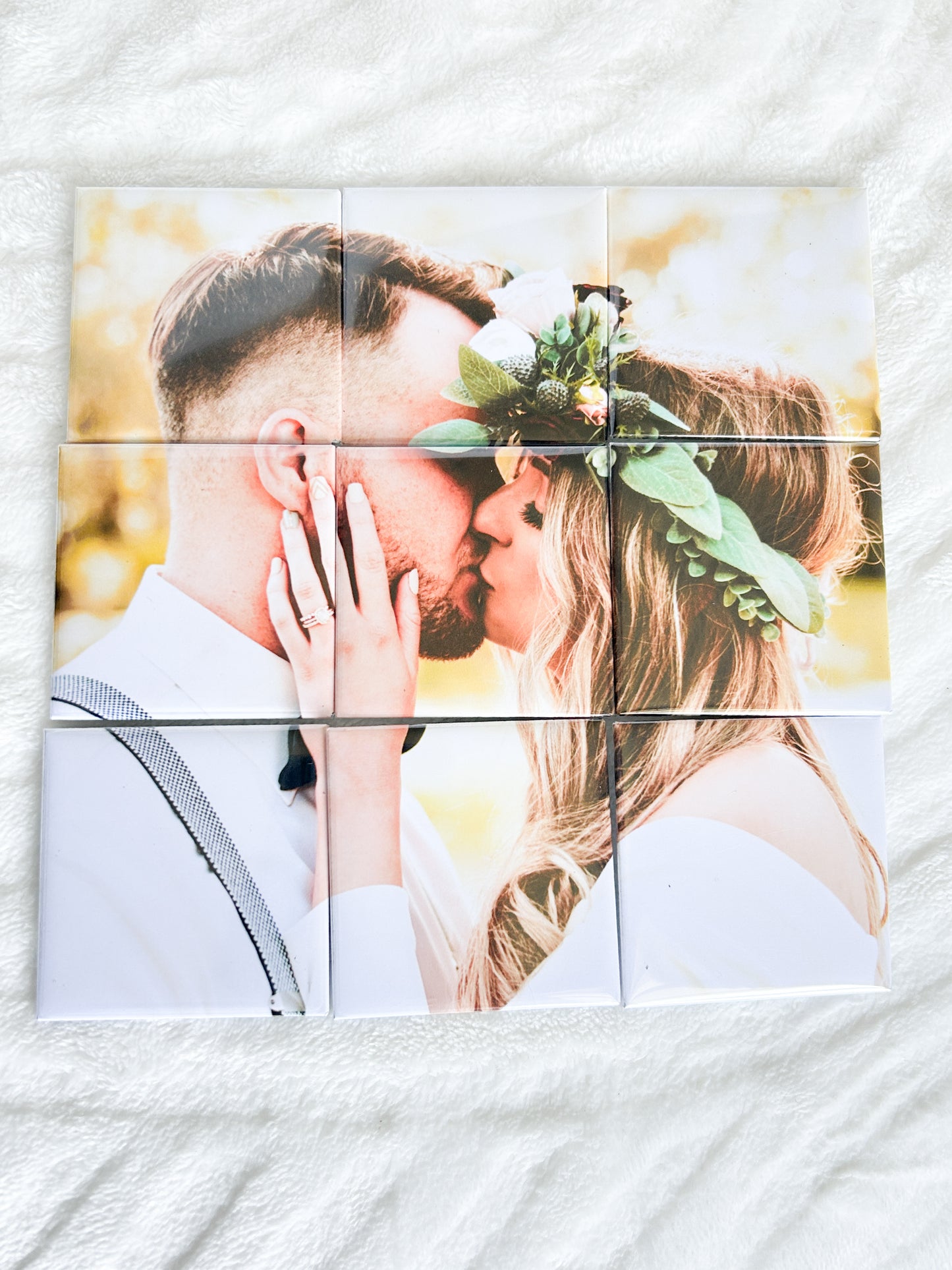 Custom Photo Puzzle Magnets