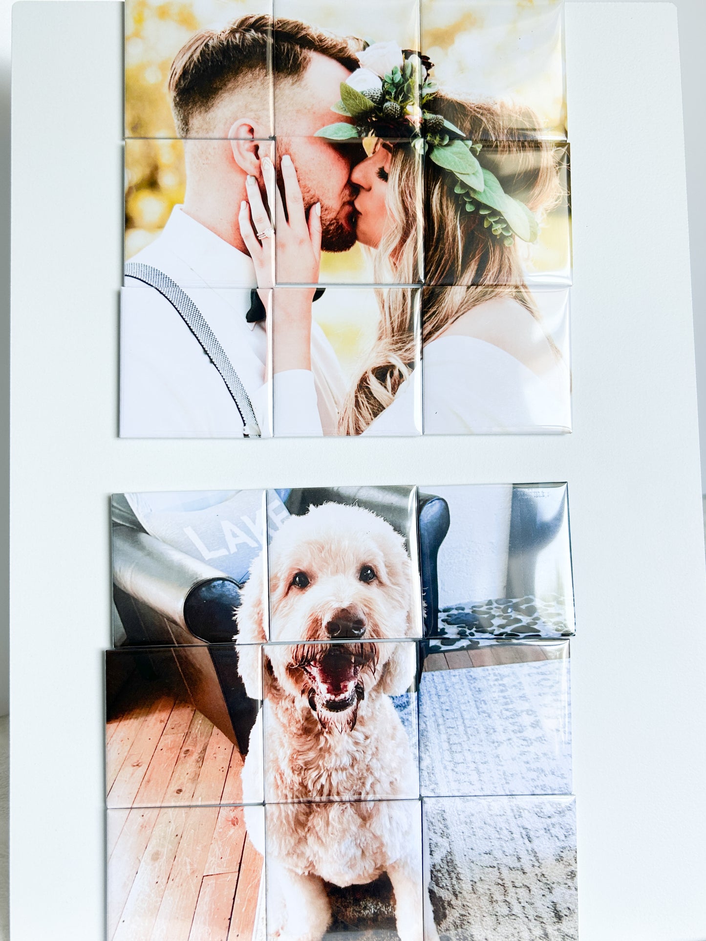 Custom Photo Puzzle Magnets