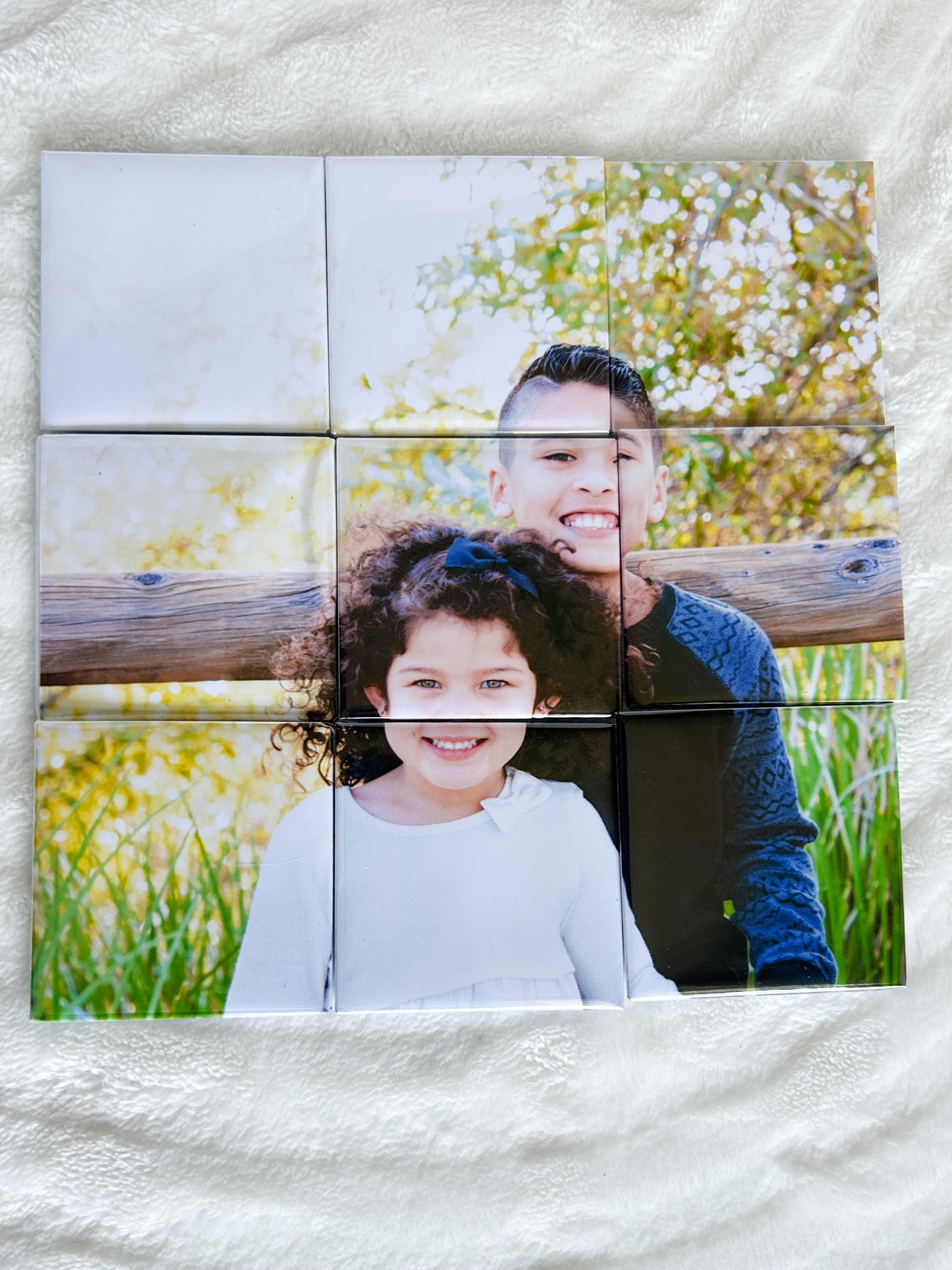 Custom Photo Puzzle Magnets