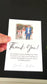 Wedding Thank You Magnets